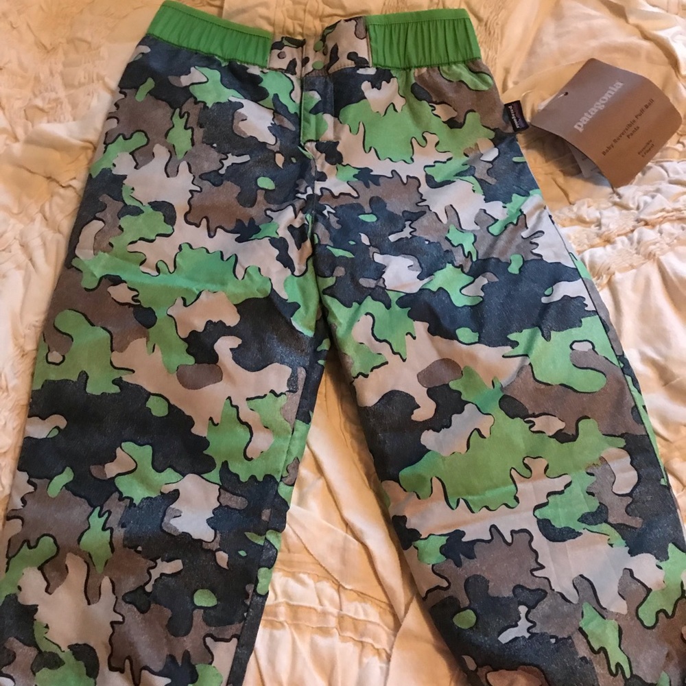 Boys Patagonia puffball pants NWT